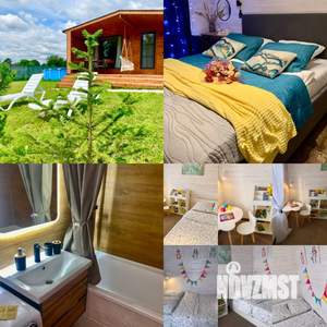 Коттедж 60м², 1-этажный, на длительный срок,