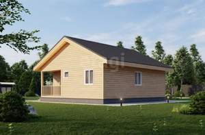 Дом 70м², 1-этажный, участок 8 сот.