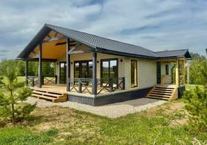 Дом 108м², 2-этажный, участок 7 сот.