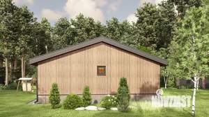 Дом 100м², 1-этажный, участок 6 сот.