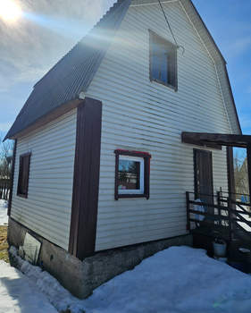 Дом 25м², 2-этажный, участок 6 сот.