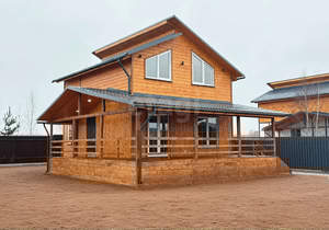 Дом 93м², 2-этажный, участок 8 сот.