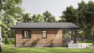 Дом 100м², 1-этажный, участок 6 сот.