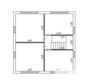 Коттедж 145м², 2-этажный, участок 7 сот.