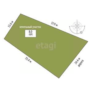 Дом 140м², 1-этажный, участок 8 сот.