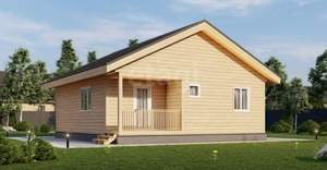 Дом 70м², 1-этажный, участок 8 сот.