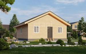 Дом 70м², 1-этажный, участок 8 сот.