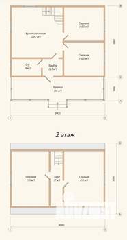 Дача 80м², 2-этажный, участок 4 сот.