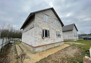 Дом 136м², 2-этажный, участок 8 сот.