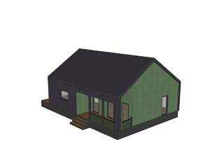 Дом 120м², 1-этажный, участок 9 сот.