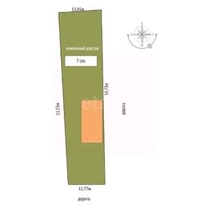 Дом 280м², 3-этажный, участок 7 сот.