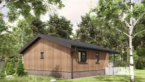 Дом 100м², 1-этажный, участок 6 сот.