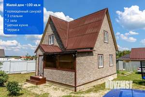 Дача 101м², 2-этажный, участок 6 сот.