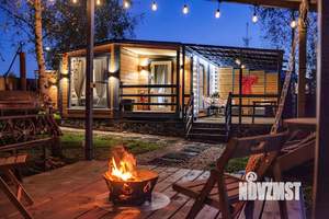 Дом 45м&sup2;, 1-этажный, посуточно, 