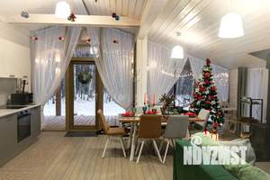 Дом 107м&sup2;, 1-этажный, посуточно, 