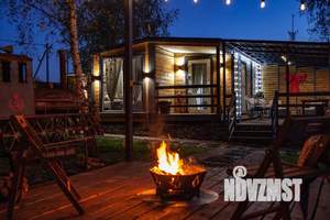 Дом 45м&sup2;, 1-этажный, посуточно, 