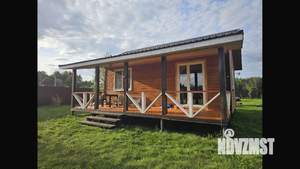 Дом 100м&sup2;, 1-этажный, на длительный срок, 