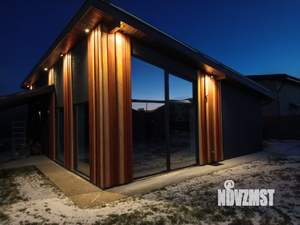 Дом 92м&sup2;, 1-этажный, на длительный срок, 