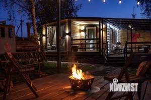 Дом 45м&sup2;, 1-этажный, посуточно, 