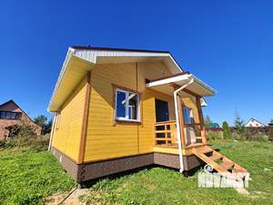 Дом 64м², 1-этажный, участок 8 сот.  