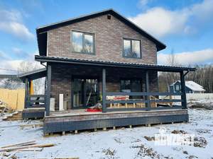 Дом 145м&sup2;, 2-этажный, участок 8 сот.  