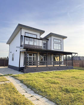 Дом 134м&sup2;, 2-этажный, участок 10 сот.  