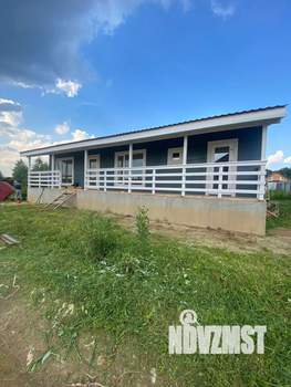 Дом 126м&sup2;, 1-этажный, участок 8 сот.  