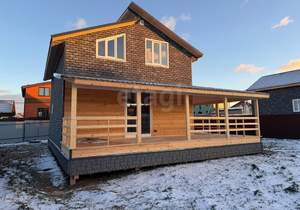 Дом 160м&sup2;, 2-этажный, участок 6 сот.  