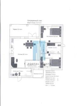 Дом 118м², 1-этажный, участок 9 сот.  