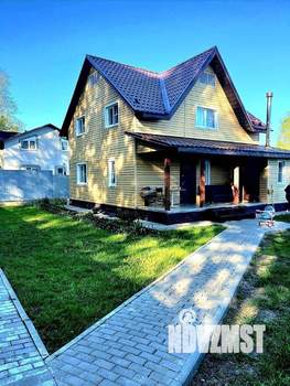 Дом 123м&sup2;, 2-этажный, участок 6 сот.  