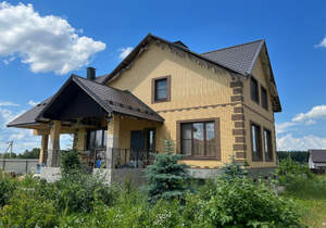 Дом 190м², 2-этажный, участок 11 сот.  