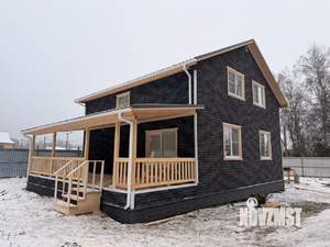 Дом 190м&sup2;, 2-этажный, участок 8 сот.  