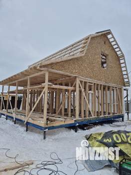 Дом 90м&sup2;, 2-этажный, участок 7 сот.  