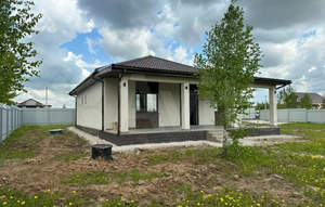 Дом 138м&sup2;, 1-этажный, участок 9 сот.  