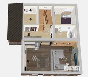 Коттедж 160м², 2-этажный, участок 5 сот.  