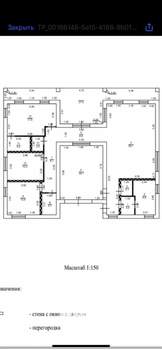 Дом 175м&sup2;, 1-этажный, участок 9 сот.  