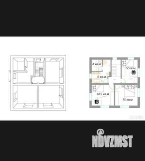 Дом 150м², 2-этажный, участок 6 сот.  