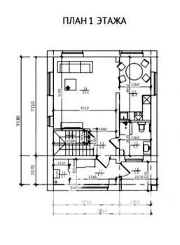 Коттедж 120м², 2-этажный, участок 6 сот.  