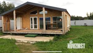 Дом 100м&sup2;, 1-этажный, участок 11 сот.  