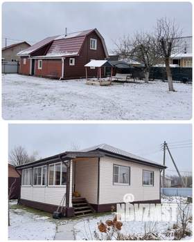 Дом 61м², 1-этажный, участок 13 сот.  