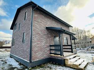 Дом 145м&sup2;, 2-этажный, участок 8 сот.  