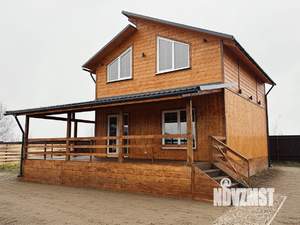 Дом 129м&sup2;, 2-этажный, участок 8 сот.  