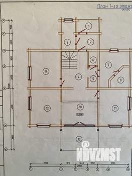 Коттедж 184м², 2-этажный, участок 30 сот.  