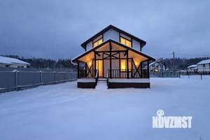 Дом 126м&sup2;, 2-этажный, участок 11 сот.  