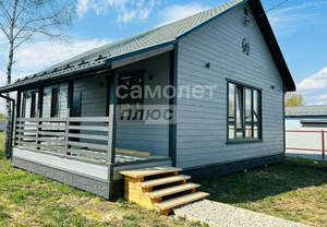 Дом 111м&sup2;, 1-этажный, участок 6 сот.  