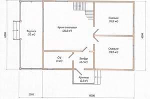 Дом 90м², 2-этажный, участок 15 сот.  
