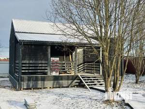 Дом 90м&sup2;, 1-этажный, участок 6 сот.  