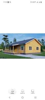 Дом 130м&sup2;, 1-этажный, участок 8 сот.  