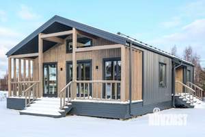 Дом 102м&sup2;, 2-этажный, участок 10 сот.  