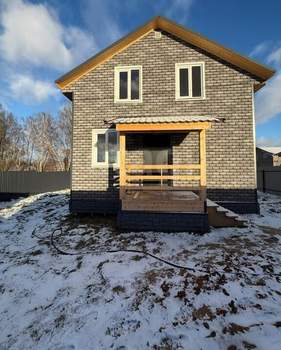 Дом 120м&sup2;, 2-этажный, участок 6 сот.  